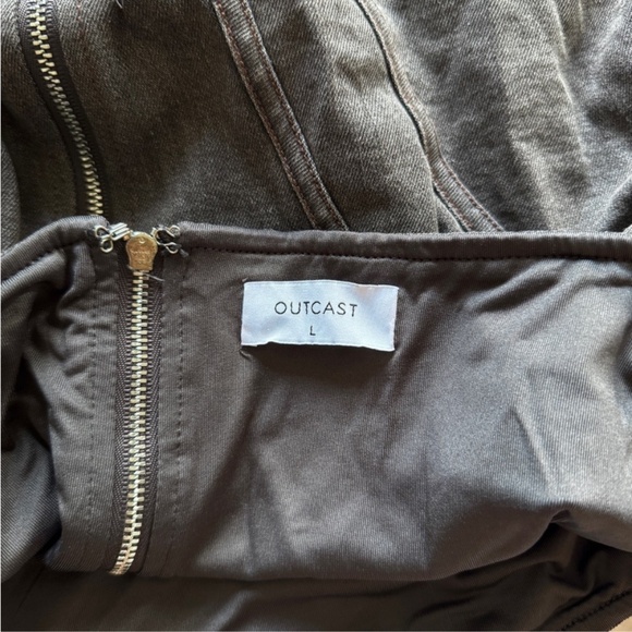 Outcast Julissa Mini Denim Skirt - Picture 5 of 6